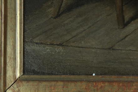 Francizek_Streitt_Interior_Scene_Oil_on_Canvas228_3