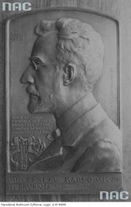 Mieczyslaw Karlowicz-plakietka-Lewandowski